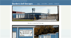 Desktop Screenshot of burdensstorage.com